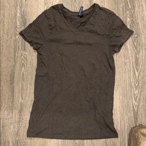 Dark Gray Vneck